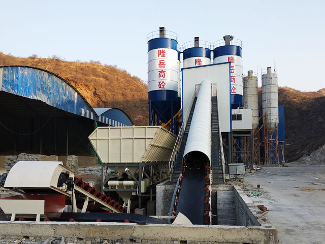 隆嶽商砼(tong)混凝土攪拌站(zhàn)