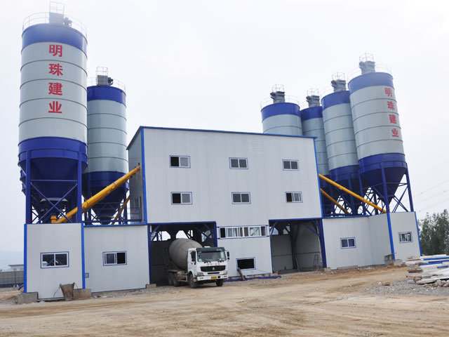明珠建業混凝(ning)土攪拌站